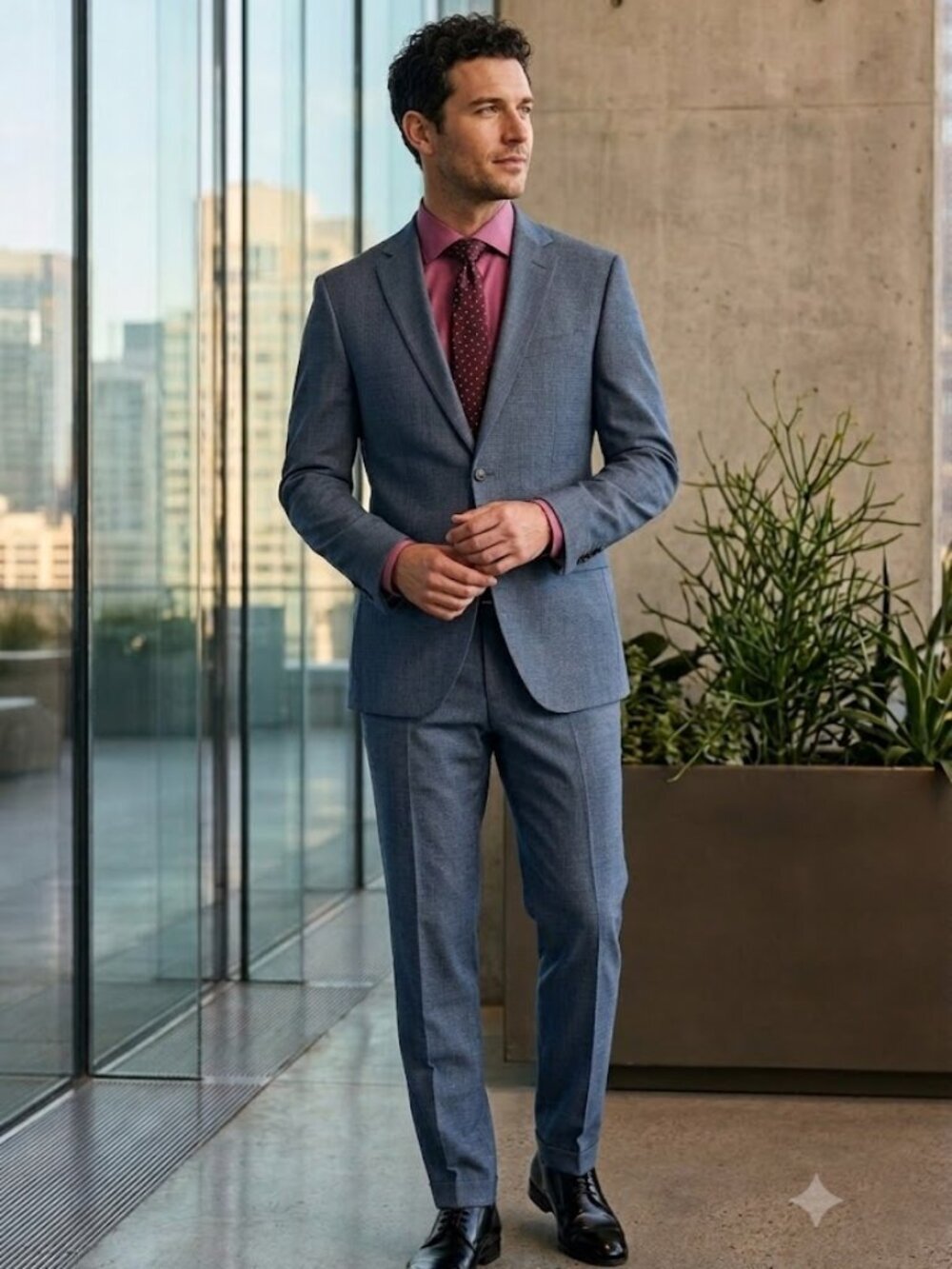 Suit - BOSS Hugo Boss Model/Line: Reyno1 / Wave1 - 40L